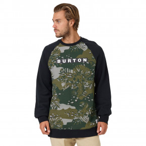 Přejít na produkt Mikina Burton Vault Crew forest night hawaiian 2018