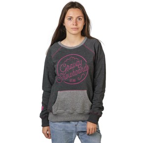 Přejít na produkt Mikina Gravity Connie Crew black heather 2015/2016