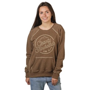 Přejít na produkt Mikina Gravity Connie Crew mocca heather 2015/2016