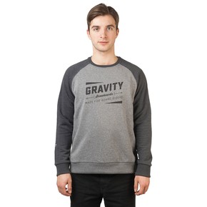 Přejít na produkt Mikina Gravity Jeremy Crew black/grey heather 2017