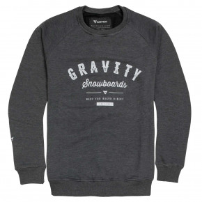 Přejít na produkt Mikina Gravity Jeremy Crew black heather 2015/2016