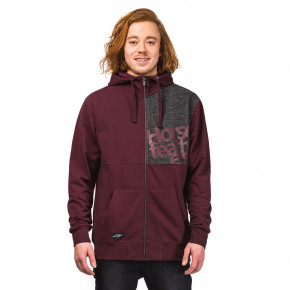 Přejít na produkt Mikina Horsefeathers Preston burgundy 2018
