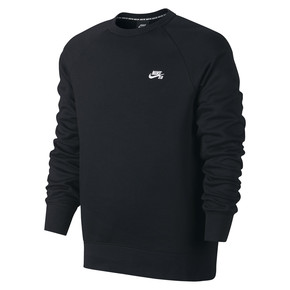 Přejít na produkt Mikina Nike SB Icon Crew Fleece black/white 2018