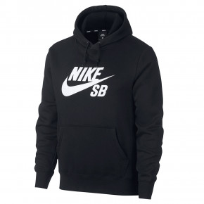 Přejít na produkt Mikina Nike SB Icon Hoodie black/white 2019