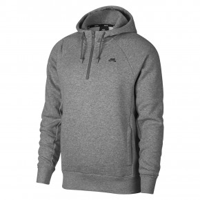Přejít na produkt Mikina Nike SB Icon Hoodie dk grey heather/black 2018