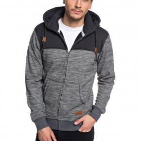 Přejít na produkt Mikina Quiksilver Keller Block Zip dark grey heather 2018
