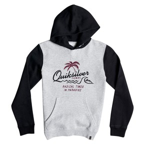 Přejít na produkt Mikina Quiksilver No Longer Hoody Youth light grey heather 2016