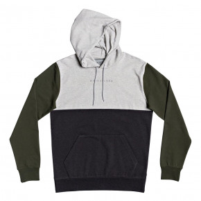 Přejít na produkt Mikina Quiksilver Under Shelter Hood Update light grey heather 2020