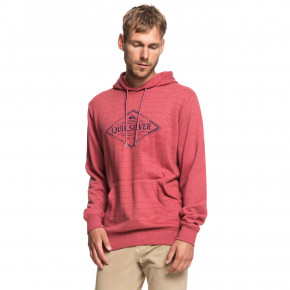 Přejít na produkt Mikina Quiksilver X Elite brick red screen hoodie stripe 2019