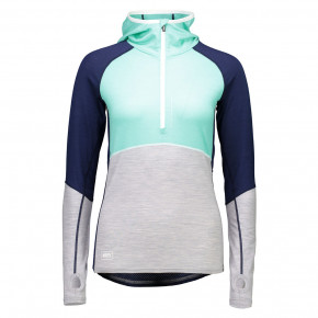 Přejít na produkt Triko Mons Royale Checklist Hood Geo navy/mint 2017/2018