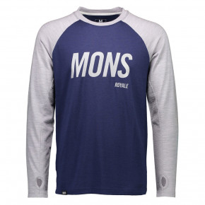 Přejít na produkt Triko Mons Royale Coreshot Raglan Ftbotw navy/grey marl 2017/2018