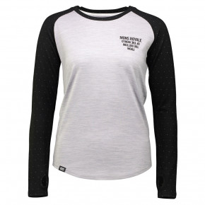 Přejít na produkt Triko Mons Royale Rocker Raglan Ftbotw black birdseye/grey marl 2017/2018