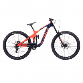 Přejít na produkt Celoodpružené kolo Kona Operator CR black orange 2020