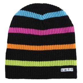 Prejsť na produkt Zimná čiapka Neff Daily Stripe black/multi 2013/2014