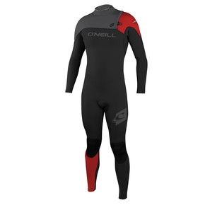 Přejít na produkt Neoprén O'Neill Hyperfreak 4/3 Comp Zipless Full black/graphite/red 2017