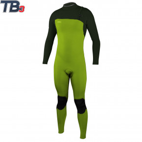 Přejít na produkt Neoprén O'Neill Hyperfreak Comp 3/2 Zipless Full dayglo/dark olive 2018