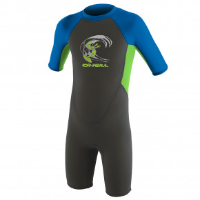 Go to the product Wetsuit O'Neill Toddler Reactor II Bz S/s Spr B. graphite/day glo/ocean 2019