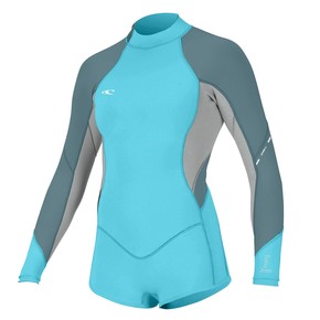 Přejít na produkt Neoprén O'Neill Wms Bahia 2/1 L/S Short Spring light aqua/cool grey/dstyblu 2017
