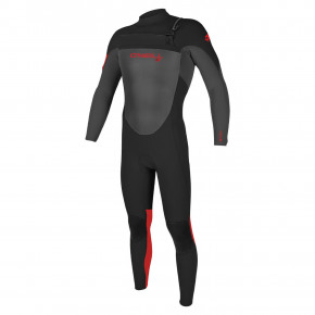 Przejść do produktu Pianka neoprenowa O'Neill Youth Epic B. 4/3 Cz Full black/graphite/red 2020
