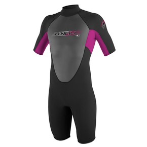 Přejít na produkt Neoprén O'Neill Youth Reactor 2mm S/S Spring black/fox pink/black 2017