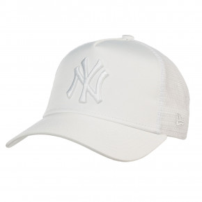 Przejść do produktu Czapka z daszkiem New Era New York Yankees Aframe Trucker satin white 2018