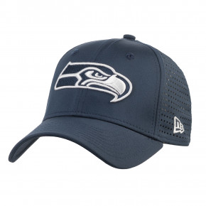 Przejść do produktu Czapka z daszkiem New Era Seattle Seahawks 39Thirty F.p. oceanside blue/optic white 2019