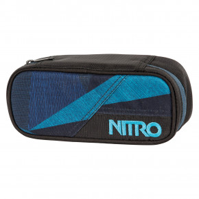 Přejít na produkt Školní pouzdro Nitro Pencil Case fragments blue 2018