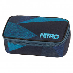 Prejsť na produkt Školské púzdro Nitro Pencil Case Xl fragments blue 2018/2019