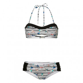 Přejít na produkt Bikiny O'Neill Print Bandeau white aop/pink-purple 2018
