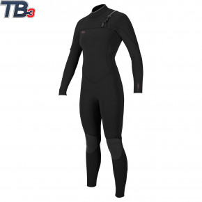 Prejsť na produkt Neoprén O'Neill Wms Hyperfreak 4/3 Chest Zip Full black/black 2018