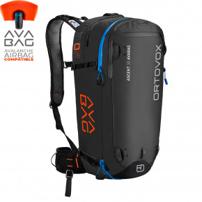 Přejít na produkt Batoh na snowboard Ortovox Ascent 30 Without Kit black anthracite 2019/2020