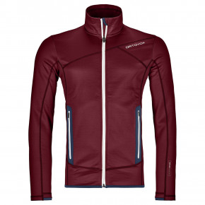 Prejsť na produkt Technická mikina Ortovox Fleece Jacket dark blood 2019/2020