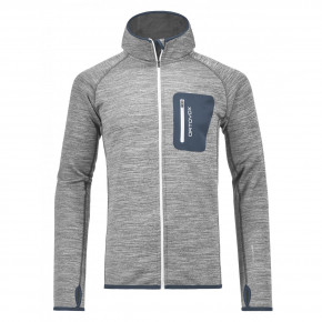 Go to the product Tech Hoodie Ortovox Fleece Melange Hoody grey blend 2018/2019