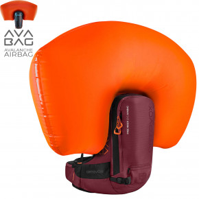 Go to the product Avalanche backpack Ortovox Free Rider 20 S Avabag dark blood 2020/2021