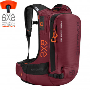 Přejít na produkt Batoh na snowboard Ortovox Free Rider 20 S Without Kit dark blood 2019/2020