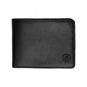 Přejít na produkt Peněženka Volcom Strangler Leather black 2018
