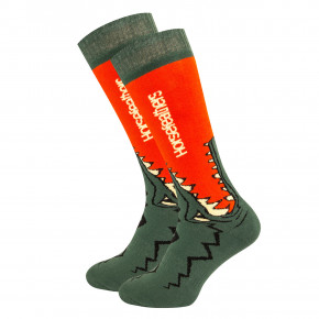 Přejít na produkt Podkolenky Horsefeathers Croc red orange 2019/2020