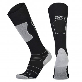 Przejść do produktu Podkolanówki Mons Royale Pro Lite Tech Sock Wms black/grey 2018/2019