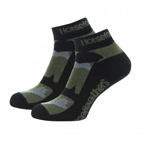 Přejít na produkt Ponožky Horsefeathers Jett olive camo 2018