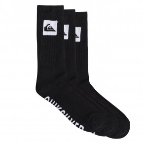 Přejít na produkt Ponožky Quiksilver 3 Crew Pack black 2019