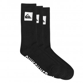 Přejít na produkt Ponožky Quiksilver 3 Crew Pack black 2018