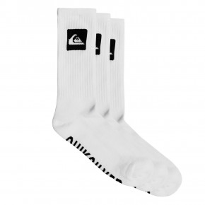 Přejít na produkt Ponožky Quiksilver 3 Crew Pack white 2019