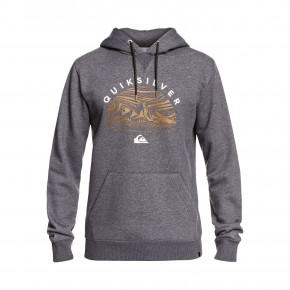 Prejsť na produkt Technická mikina Quiksilver Big Logo Snow Hoodie black heather 2019/2020