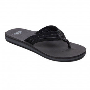 Go to the product Flip-Flops Quiksilver Carver Suede solid black 2018