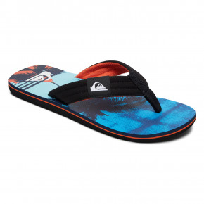 Przejść do produktu Japonki Quiksilver Molokai Layback black/orange/blue 2019