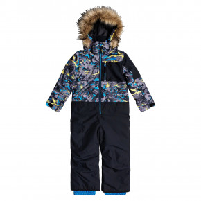 Prejsť na produkt Kombinéza Quiksilver Rookie Kids Suit sulphur pop yeti forest 2020/2021