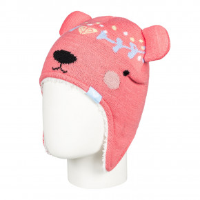Prejsť na produkt Zimná čiapka Roxy Bear Teenie shell pink 2018/2019