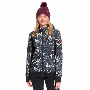 Přejít na produkt Technická mikina Roxy Frost Printed oyster grey hawaiian palm leaf 2019/2020