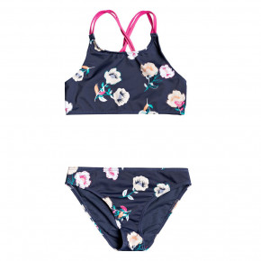 Przejść do produktu Strój kąpielowy Roxy Lets Get Salty Crop Top Set mood indigo better way 2020