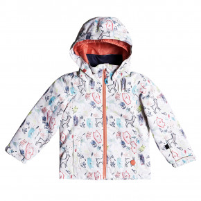 Prejsť na produkt Bunda Roxy Mini Jetty bright white/animals party 2018/2019